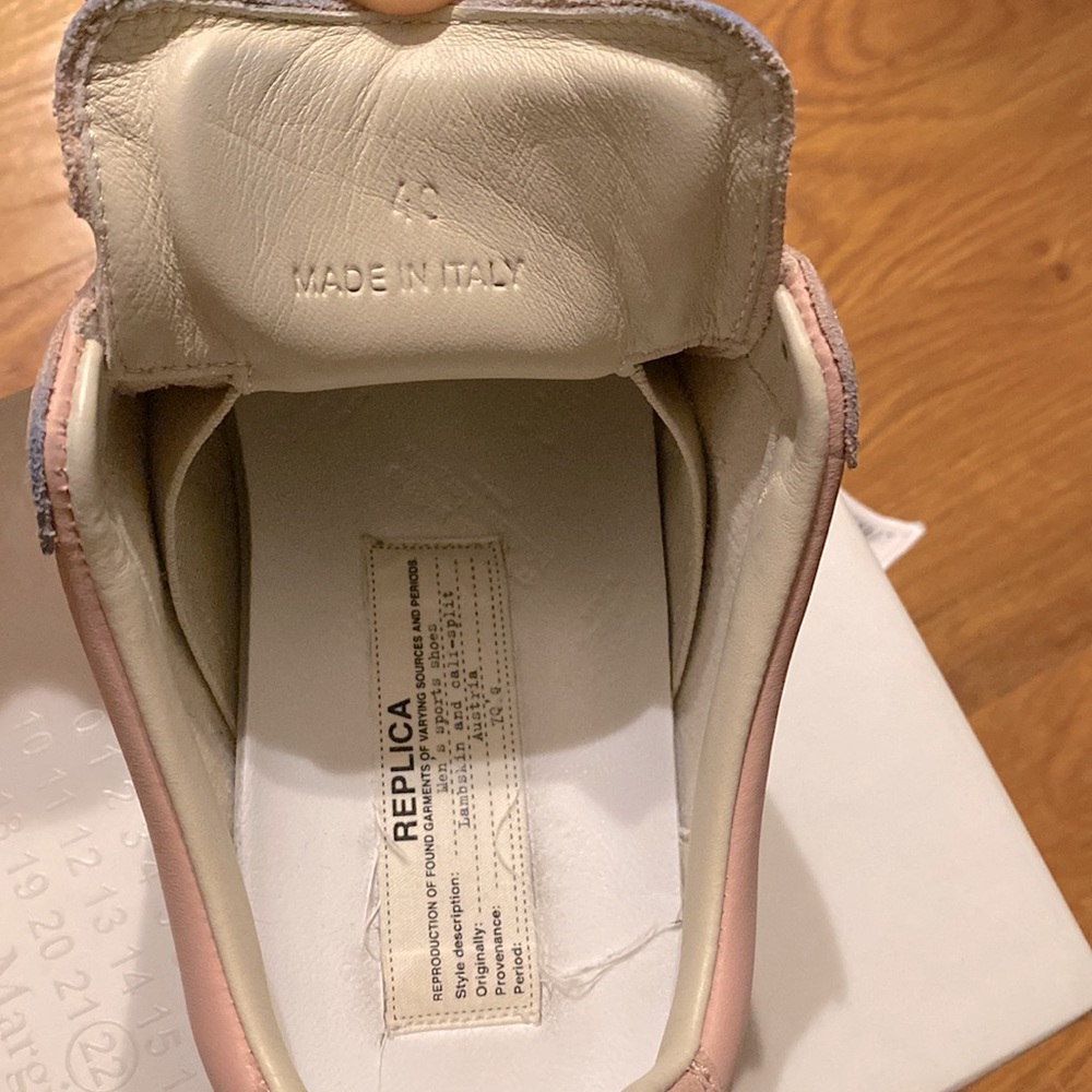 Maison Martin Margiela Replica Sneakers - Mens Size 40 (7) Blush Pink - Picture 10 of 16